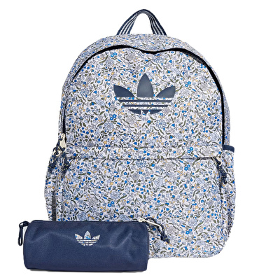 ADIDAS Originals X Liberty London Kids Kalem Kutulu Sırt Çantası - Night Indigo